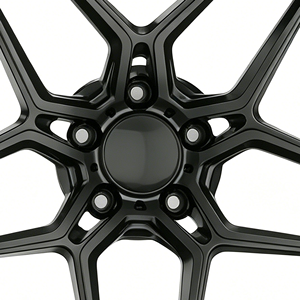 ล้อแม็กซ์สีดำเงา PCD 5x120 5x130 5x112 ขอบเว้าลึก สำหรับ Wrx Sti Rz34 - Product Image 5