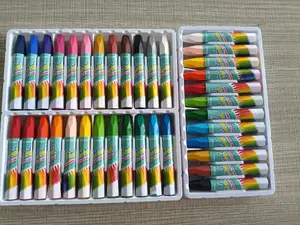 Schüler gehen zurück zur Schule Aquarells tifte Buntstifte Öl pastelle 12 Buntstift-Sets - Product Image 3