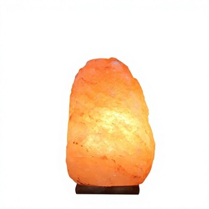 Lámpara de Sal Rosa del Himalaya OEM, 100% Natural, Tallada en Cristal de Roca, Estilo Pakistaní, Impermeable, Artesanía Natural de Alta Calidad - Product Image 1