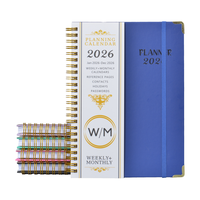 Carnet à spirales ODM avec couverture en tissu ligné, reliure spirale, agenda de travail avec logo personnalisé - Direct usine