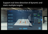 Radar d'imagerie 3D traversant les murs LSJ TWR-III avancé pour la détection de la présence humaine derrière les obstacles dans les missions de sauvetage