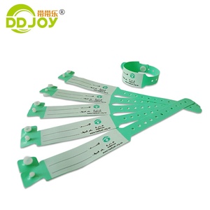 Personnalisé Top Qualité Étanche Hôpital Patient et <span class=keywords><strong>Charité</strong></span> Bracelets D'IDENTIFICATION Vinyle & PVC Enfant bracelet - Product Image 4