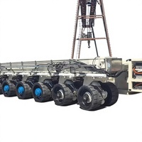 Roue de déplacement en polyuréthane pour remorque de secours Shield Machine 28x14x22 28x16x22 30x16x30 40x16x30