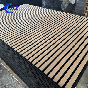 Panneaux acoustiques modernes en MDF durable, résistants à l'humidité et ignifuges, <span class=keywords><strong>isolation</strong></span> phonique pour hôtels, appartements, écoles, intérieur et extérieur, cannelés - Product Image 6