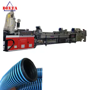 Plastic corrugated swimming pool suction hose production line