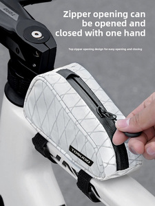 TOSUOD Op maat gemaakte waterdichte driehoekige fietstas voor racefietsen met direct drive, eenvoudig te bedienen ritssluiting en <span class=keywords><strong>mini</strong></span>-design - Product Image 2
