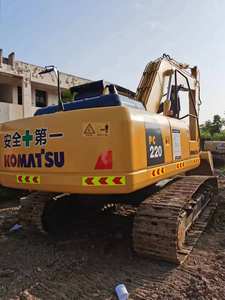 Komatsu เครื่องขุดตีนตะขาบ PC220ไฮดรอลิก22Ton สภาพดีชิ้นส่วนปั๊มหลักของเครื่องยนต์ - Product Image 2