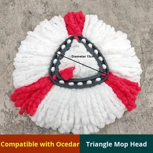 Adecuado para paño de limpieza de mopa Ocedar y cabezal de repuesto de mopa Triangular giratorio compatible con <span class=keywords><strong>VileDa</strong></span> - Product Image 2