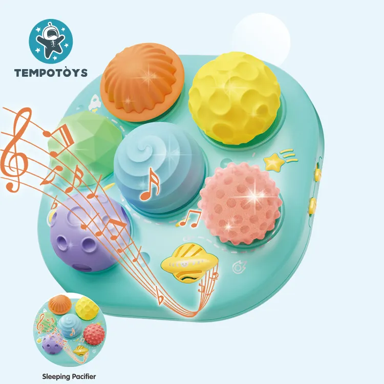 テンポおもちゃテクスチャードボール脳発達活動ソフトベビーおもちゃセット幼児用感覚おもちゃ