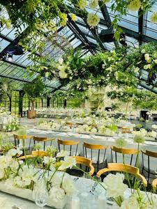 Fournisseur de tente de fête de mariage en verre transparent 10x30 40x20 30x50 20x40 Tente portable extérieure étanche 100 + capacité - Product Image 3