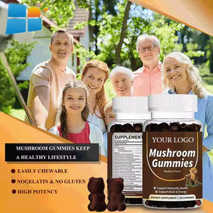 Vegan Cordyceps Reishi & Lions mrie Gummies Superfood, здоровая добавка без сахара, Мармеладные Конфеты - Product Image 5