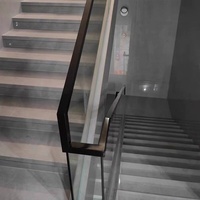 Escalier en pierre naturelle, marbre, sans joint, avec marches intégrées