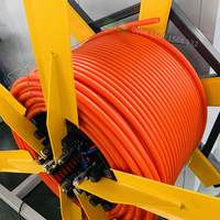 Le plus récent prix raisonnable orange tube pe pipe machine pex hdpe pipe machine d'extrusion