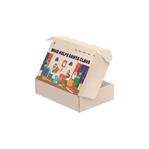 Factory Cheap Customized Product Packaging Small Plain Kraft White Cardboard Box Packaging