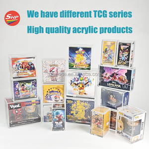 Scatola in Acrilico Personalizzata SHP con Angoli Arrotondati per Booster Box PTCG Mega Evolution Chaos Rising Versione Inglese, Coperchi Magnetici in Acrilico - Product Image 5