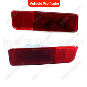Luz trasera para parachoques Wolf Lake para Mitsubishi Outlander 2003-2006, pieza de repuesto nueva de ABS - Product Image 5