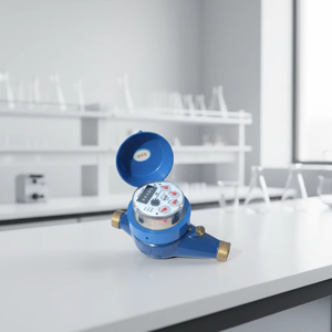 IP 68 lorawan, NB-IOT, WIFI, M-BUS, เครื่องวัดน้ำอัลตราโซนิกสื่อสาร RS485พร้อมรีโมทควบคุมน้ำ - Product Image 4