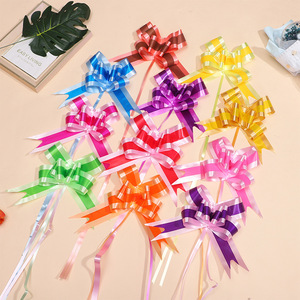 Moño Decorativo Exquisito Hecho a Mano, Moño de Mariposa de PP <span class=keywords><strong>para</strong></span> Cajas de Regalo, Decoración de Cestas de Regalo - Product Image 6