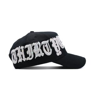 Casquette de baseball unisexe en coton de haute qualité avec broderie de lettres sportive, marque originale Thirty One 31, visière incurvée, 5 panneaux, rivets, style sombrero - Product Image 3