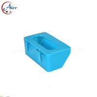 Mangeoire et abreuvoir rectangulaires écologiques en plastique Aier, accessoire à clipser pour pigeons et perroquets (tailles 40/55/70CM)