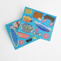 Pegatinas de Vinilo Brillante de PVC Autoadhesivas, Resistentes al Agua y al Aceite, con Diseños de Dibujos Animados, para Recuerdos de Fiestas Infantiles, Recompensas Escolares y Manualidades