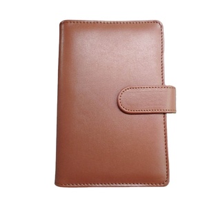 DDP özel Pu deri toka ile bütçe bağlayıcı ofis malzemeleri <span class=keywords><strong>Notebook</strong></span> kılıfı A5 a6 Binder yüzük planlayıcısı - Product Image 2