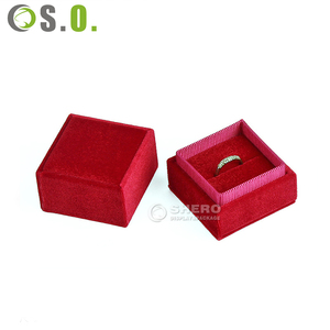 Caja de Almacenamiento de Joyas de Terciopelo Premium con Forro Suave, Colección de Joyas, Soporte Personalizado para Marcas de Joyería al por Mayor y Minoristas de Lujo - Product Image 4