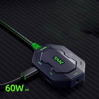 Adaptateur audio durable USB-C à C séparateur de casque tout nouveau état alimentation de sortie cc pour ordinateur portable téléphone portable USB C Hub