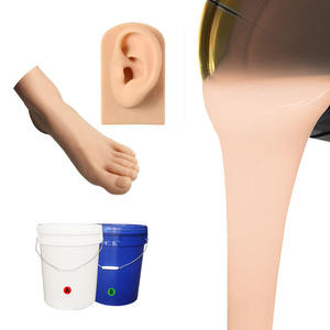 פלטינה ריפא ג 'ל סיליקון נוזלי דו-רכיבים עבור צעצועי לחץ diy & עושה בובה-fda מאושר, קל ליצוק, ללא בועה - Product Image 2