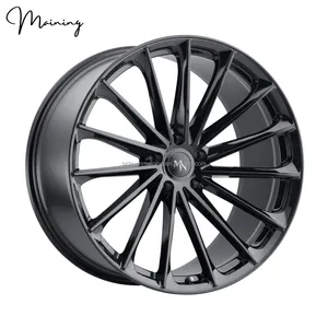 Jantes forgées noires brillantes Maining 5x105 pour <span class=keywords><strong>Chevrolet</strong></span> Aveo Bolt EUV Cavalier <span class=keywords><strong>Cruze</strong></span> Limited Monza Tracker Sonic Onix Menlo - Product Image 1