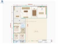 Villa de luxe préfabriquée en acier léger en forme de L, style maison de plage côtière australienne, 3 chambres, 2 salles de bain, plain-pied, modulaire, vue sur la mer, clé en main