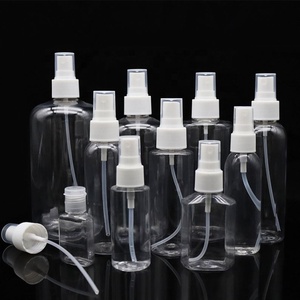 2026 Satisfying 50ml 100ml <b>Small</b> Transparent clear Fine Mist <b>Perfume</b> Plastic Spray <b>Bottles</b> - Product Image 6