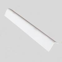 Profilé d'angle de protection murale en PVC, nouveau matériau écologique, antibactérien, angle latéral à 90 degrés, taille 25 mm HS625