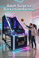 Machine d'arcade de basket-ball commerciale à monnayeur, simulateur de jeu de tir sportif pour aires de jeux pour enfants et centres de divertissement familial (FEC)