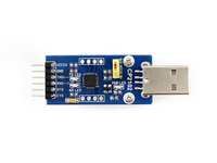 Waveshare CP2102 USB UART Board (micro/mini/Tipe C/Tipe A) Konektor Mikro USB untuk STM32 Mendukung Windows