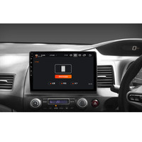 Radio de Coche 2 Din para Honda Civic con Volante a la Derecha (RHD) 2005-2012, Reproductor Multimedia de Video, GPS, Android 10, WiFi, Estéreo, DVD