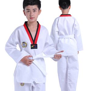 Uniformes QUTENG <span class=keywords><strong>mooto</strong></span> <span class=keywords><strong>dobok</strong></span> ligero <span class=keywords><strong>taekwondo</strong></span> uniforme <span class=keywords><strong>taekwondo</strong></span> <span class=keywords><strong>WTF</strong></span> <span class=keywords><strong>taekwondo</strong></span> uniforme - Product Image 3