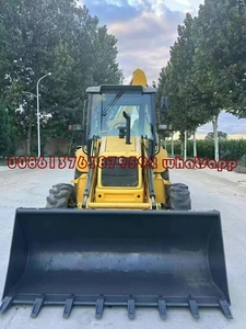 ฮอลแลนด์แทรคเตอร์รถตัก LB95B ขนาดเล็กมือสองรถตักดินดีเซล4x4
