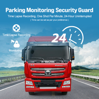 Monitor IPS de 8 Pulgadas y 4 Canales para Camiones, Sistema Completo de Cámara de Reversa, Cámara de Visión Trasera Impermeable, Asistente de Reversa para Autos, Autobuses, RVs y Gestión de Flotas