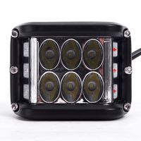 Bouclier 8 pièces côté roche blanc pur lumières Tech pour camions maison intelligente sirène carré Ambulance étanche lumière stroboscopique