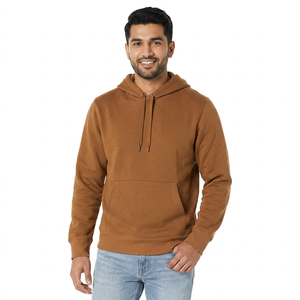 Sudadera con cremallera de 1/4 de alta calidad con logotipo personalizado, 350 g/m², 100 % algodón, sudadera con capucha y media cremallera para hombre. - Product Image 1