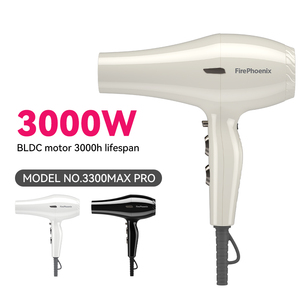 <span class=keywords><strong>Secador</strong></span> de <span class=keywords><strong>Pelo</strong></span> Profesional FirePhoenix 3300 MAX PRO de 3000W de Alta Potencia, Sin Escobillas, para Climas Húmedos, Viento de 21m/s, para Salón de Belleza - Product Image 1