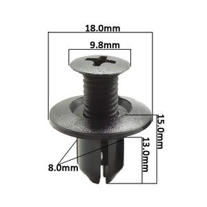 Clips de fixation en plastique pour pare-chocs de voiture, pour réparation et remplacement, clips de carrosserie automobile - Product Image 2