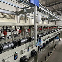 Machine à doubler et à tordre les fils pour TFO, machine à tordre deux pour un, machine de rembobinage pour fils de coton, de laine, de polyester et synthétiques