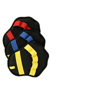 Gant de retrait des poils d'animaux, en tissu jaune, en forme d'arc, pour chats et chiens, outil de toilettage - Product Image 5