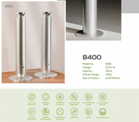 Diffuseur d'arômes électrique automatique intelligent de luxe, pour hôtel et usage domestique, sur table, capacité de 120 ml, en alliage d'aluminium