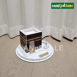 3D泡沫拼图 著名的清真寺模型 左拜阁 阿尔纳瓦维·阿尔哈兰岩顶大圆顶 麦加大清真寺 麦地那 左拜阁（沙特阿拉伯） - Product Image 3