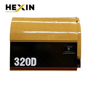 Pièces de rechange pour excavatrice Caterpillar : Panneau de porte en tôle pour pompe hydraulique Cat320D et excavatrice CAT 320DL, compatible avec les marques Caterpillar - Product Image 1