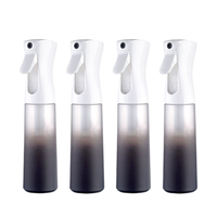 Nouvelle arrivée 200ML 300ML 500ML coloré en plastique brumisateur eau fine brume vide vaporisateur bouteille pour cheveux, etc.