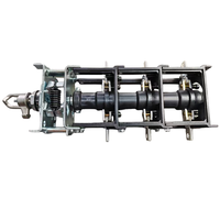Interrupteur de coupure de charge biposition 630A 35kA Modèle SW-LBS2P25-3 en acier et fibre de verre pour projet de sous-station de type boîtier pour complexe commercial